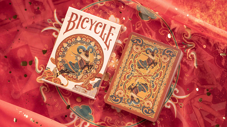 Bicycle Chinese Zodiac (Goat) by USPCC