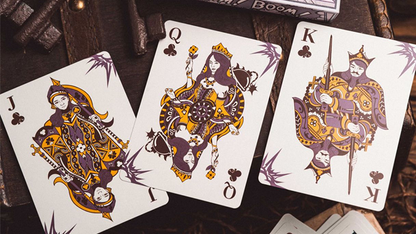 Boom Taro Purple Playing Cards