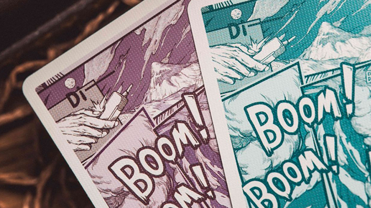 Boom Taro Purple Playing Cards