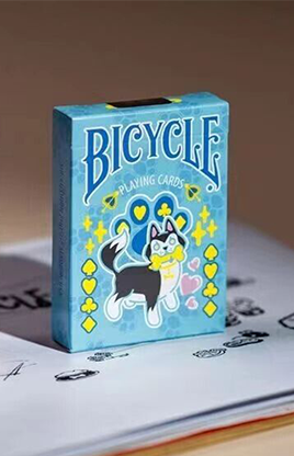 Bicycle Dog Blue by US Playing Card Co.