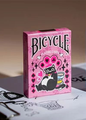 Bicycle Cat Pink by US Playing Card Co.