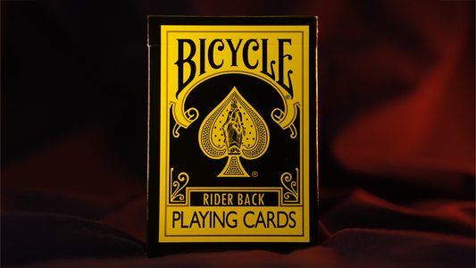 Bicycle Reverse Yellow by USPCC