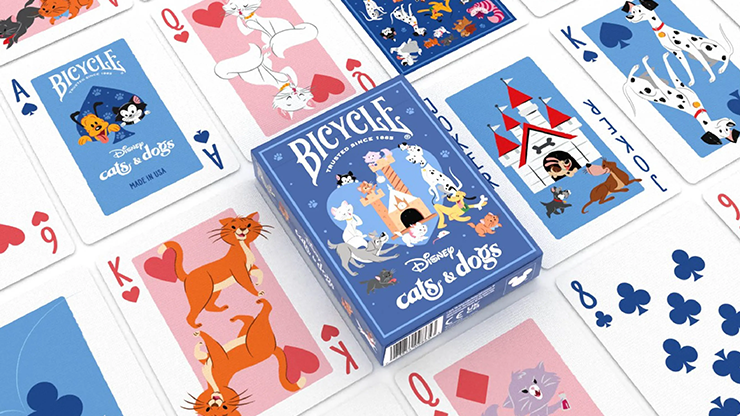 Bicycle Disney Cats and Dogs by US Playing Card