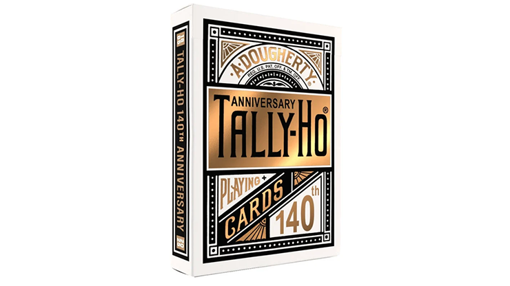Tally Ho 140th Anniversary Metaluxe by US Playing Card