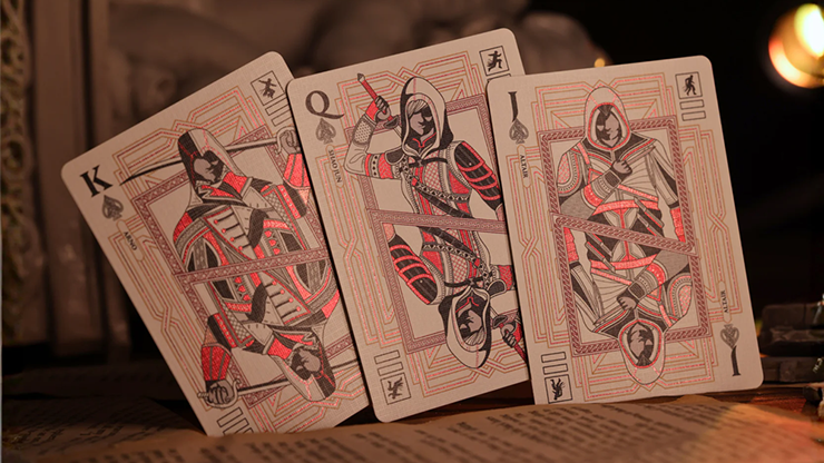 Assassin's Creed Legacy Version 2 Garnet (Hidden Blade Black) by Room One Cards