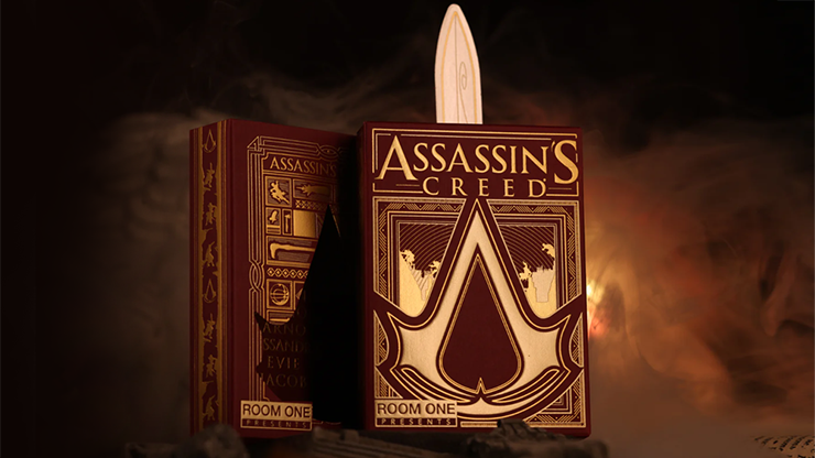 Assassin's Creed Legacy Version 2 Garnet (Hidden Blade Black) by Room One Cards