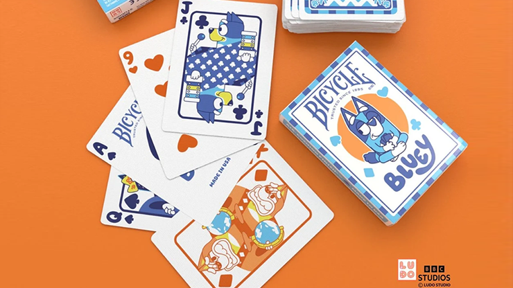 Bicycle  Bluey by USPCC