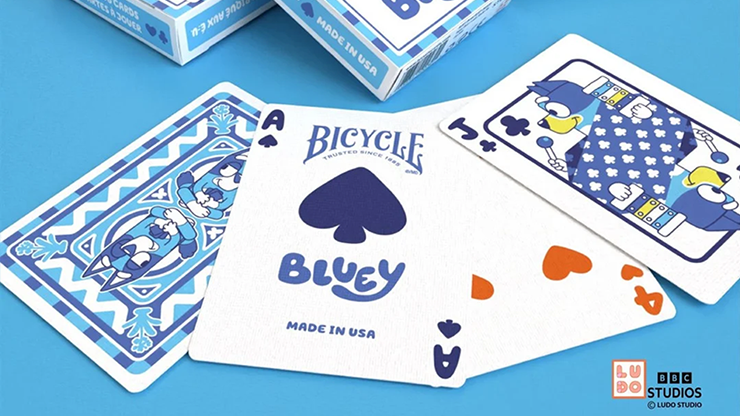Bicycle  Bluey by USPCC