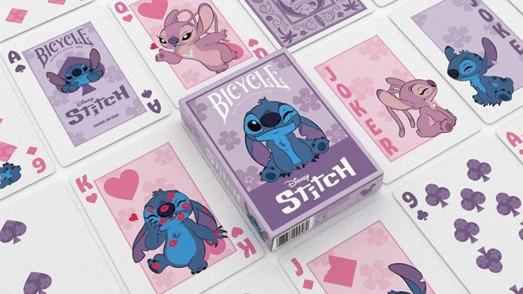Bicycle Disney Stitch Purple by USPCC