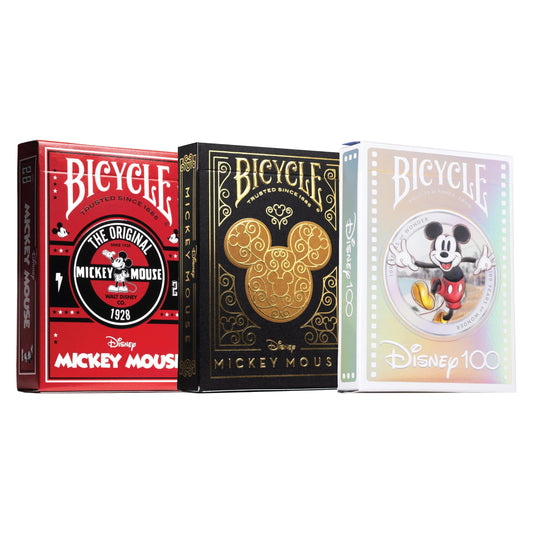 Bicycle Disney Mickey SET 3 pack by USPCC