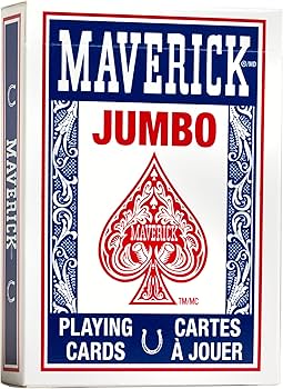 Maverik Blue Jumbo Index by USPCC