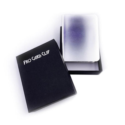 Pro Card Clip Silver - Pt transport pachet carti de joc