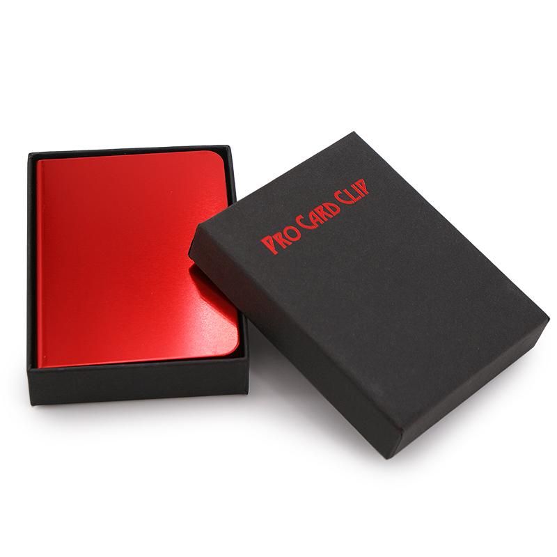 Pro Card Clip Red - Pt transport pachet carti de joc