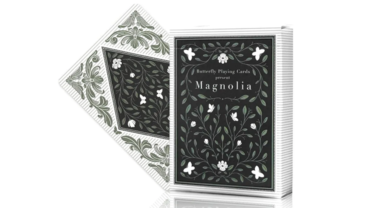 Magnolia White by Butterfly Playing Cards