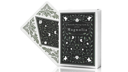 Magnolia White by Butterfly Playing Cards