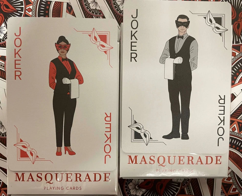 Bicycle Masquerade Stripper By PlayinCardDecks