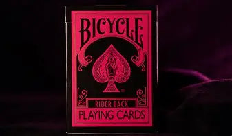 Bicycle Reverse Pink by USPCC