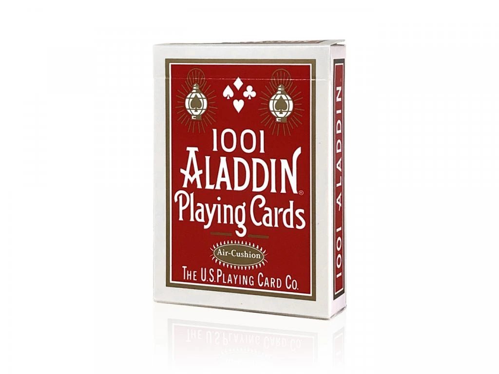 Aladdin Smooth Finish Red by USPCC - Carti De Joc Premium