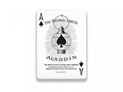 Aladdin Smooth Finish Red by USPCC - Carti De Joc Premium