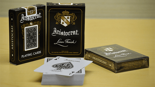 Aristocrat Black Edition by USPCC - Carti De Joc Premium
