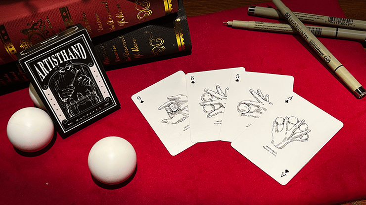 Artist hand by T.K. Tsang & MS Magic - Carti De Joc Premium