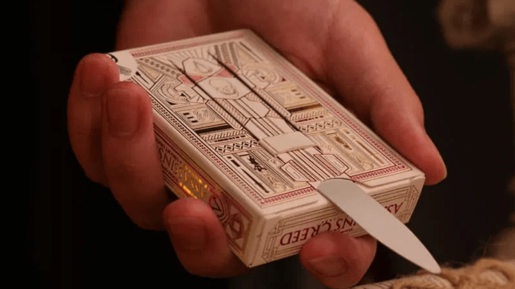 Assassin's Creed Legacy Hidden Blade White by Room One Cards - Carti De Joc Premium