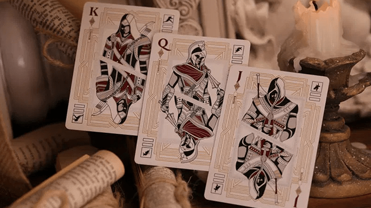 Assassin's Creed Legacy Hidden Blade White by Room One Cards - Carti De Joc Premium