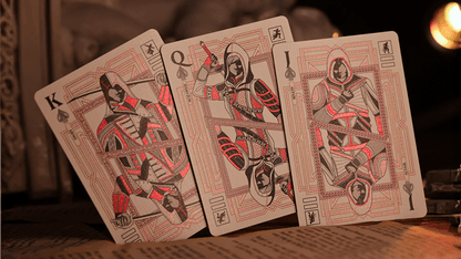 Assassin's Creed Legacy Version 2 Garnet (Hidden Blade Black) by Room One Cards - Carti De Joc Premium