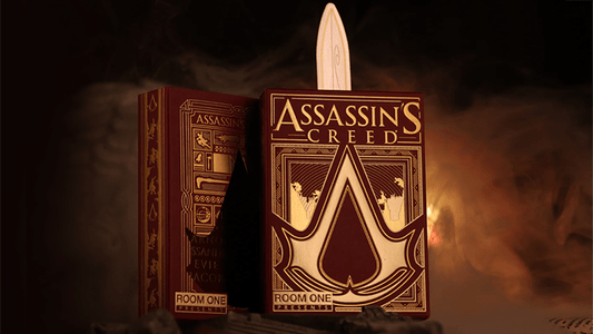 Assassin's Creed Legacy Version 2 Garnet (Hidden Blade Black) by Room One Cards - Carti De Joc Premium