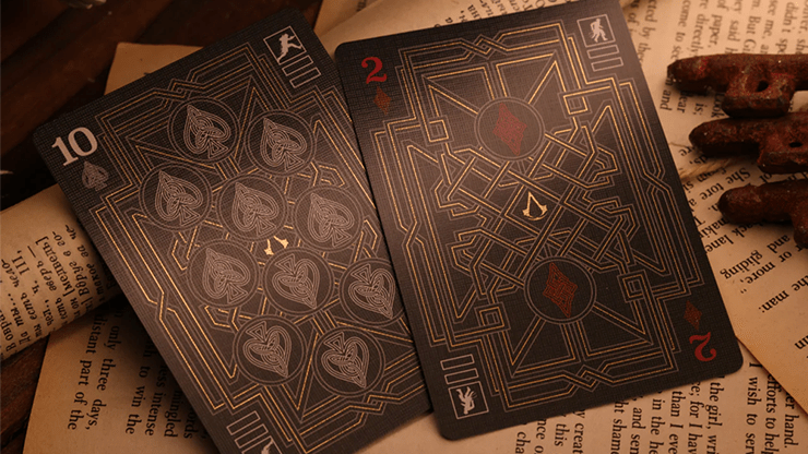 Assassin's Creed Legacy Version 2 Onyx (Hidden Blade) by Room One Cards - Carti De Joc Premium