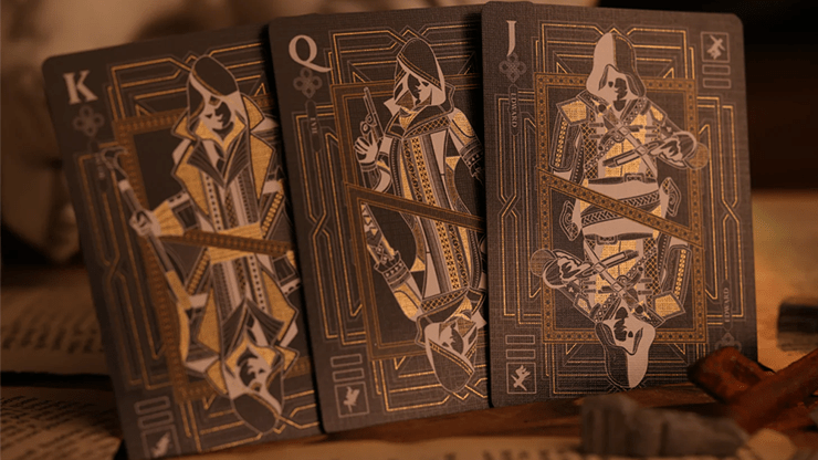 Assassin's Creed Legacy Version 2 Onyx (Hidden Blade) by Room One Cards - Carti De Joc Premium