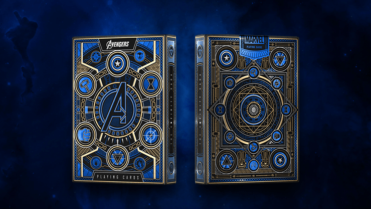 Avengers Blue Edition by Theory11 - Carti De Joc Premium