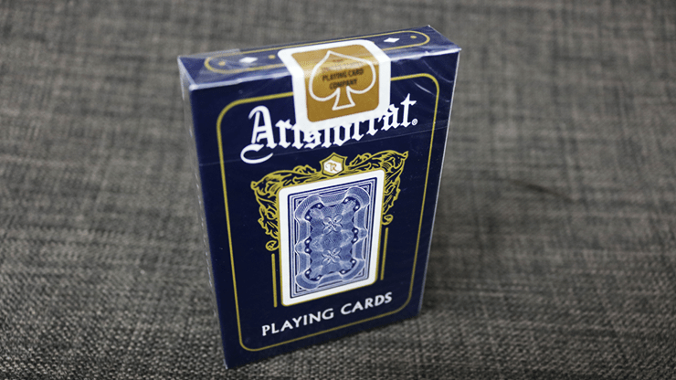 Bicycle Aristocrat 727 Bank Note Cards Blue by USPCC - Carti De Joc Premium