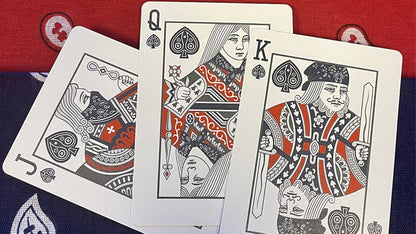 Bicycle Bandana Red by PlayingCardDecks - Carti De Joc Premium