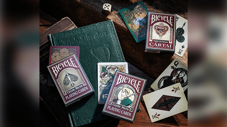 Bicycle Celtic Myth Gaelic by Acken Studio - Carti De Joc Premium