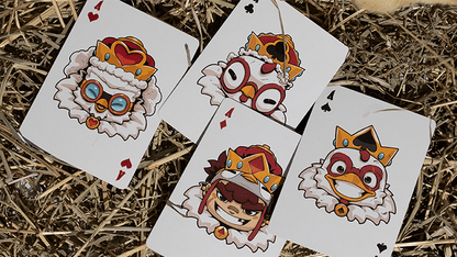 Bicycle CHKNS & CROWNS by RunIt Decks - Carti De Joc Premium
