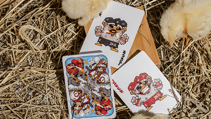 Bicycle CHKNS & CROWNS by RunIt Decks - Carti De Joc Premium