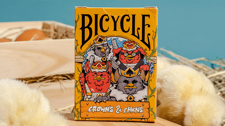 Bicycle CHKNS & CROWNS by RunIt Decks - Carti De Joc Premium
