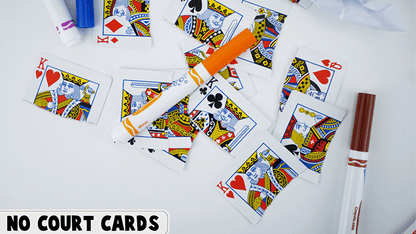 Bicycle Colors by Jordan Victoria (Red deck + 11 routines) - Carti De Joc Premium