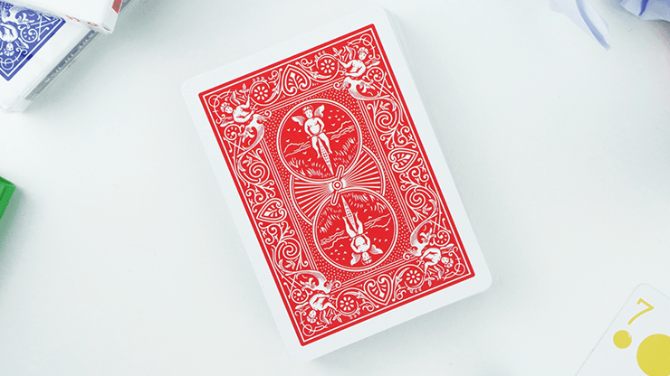 Bicycle Colors by Jordan Victoria (Red deck + 11 routines) - Carti De Joc Premium