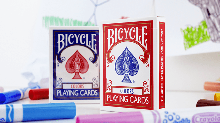 Bicycle Colors by Jordan Victoria (Red deck + 11 routines) - Carti De Joc Premium