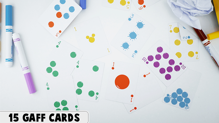 Bicycle Colors by Jordan Victoria (Red deck + 11 routines) - Carti De Joc Premium
