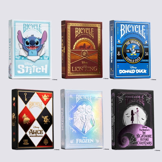 Bicycle Disney 2024 SET 6 pack by USPCC + Disney Mickey cadou - Carti De Joc Premium