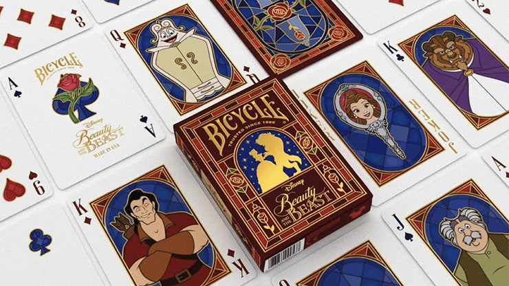 Bicycle Disney Beauty and the Beast by USPCC - Carti De Joc Premium