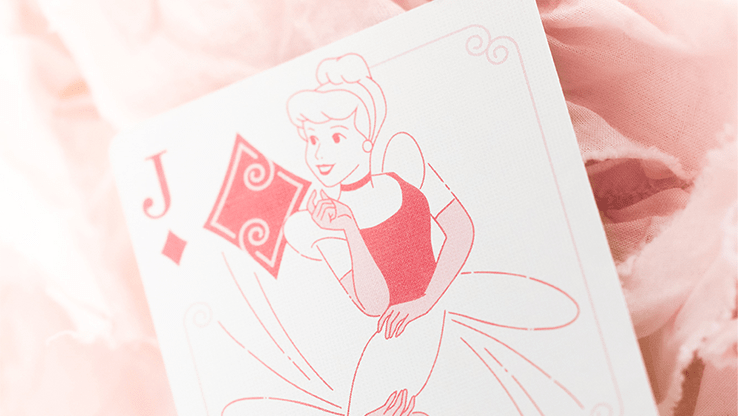 Bicycle Disney Princess Pink by USPCC - Carti De Joc Premium
