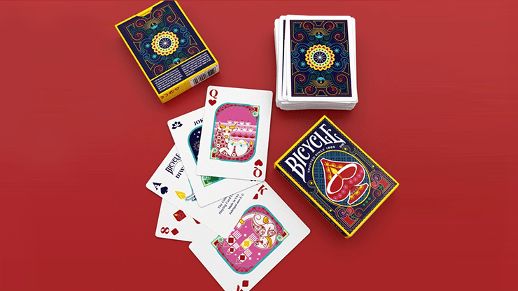 Bicycle Diwali Playing Cards by US Playing Card - Carti De Joc Premium
