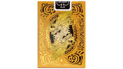 Bicycle Dragon Gold by US Playing Card Co - Carti De Joc Premium