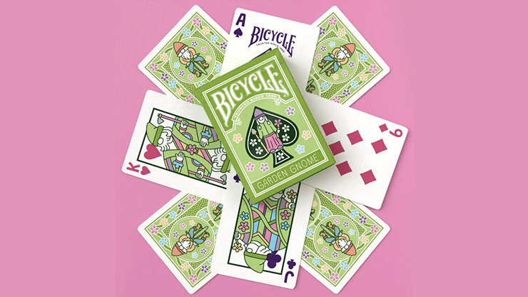Bicycle Garden Gnome by USPCC - Carti De Joc Premium