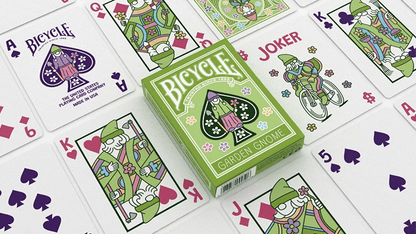 Bicycle Garden Gnome by USPCC - Carti De Joc Premium