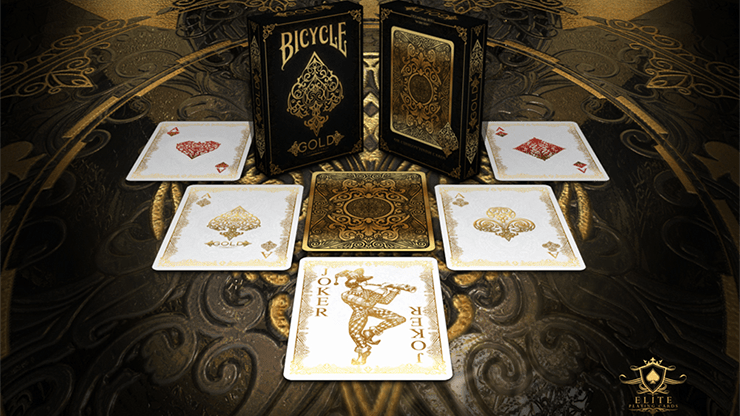 Bicycle Gold by Elite Playing Cards - Carti De Joc Premium